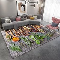Moderne Waschbare Rutschfeste Umweltfreundliche Kristallvelours-Teppiche mit Geometrischem Muster und Niedrigem Flor für Wohnzimmer, Maßgefertigte Bodenmatten