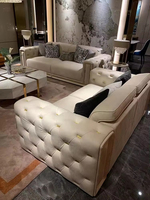 Table basse relevable multifonctionnelle en marbre, ronde, moderne, de luxe, pour salon, blanche