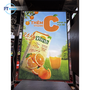 Panel Luminoso LED Acrílico, Panel Promocional Iluminado, Exhibidor de Menús, Decoración de Pared para Cafeterías, Bistrós, Zonas de Comida, Centros Comerciales - Product Image 5