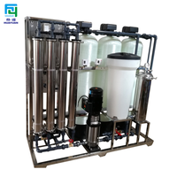Système de traitement d'eau potable par osmose inverse industrielle 1000L/H avec pompe PLC Garantie 1 an