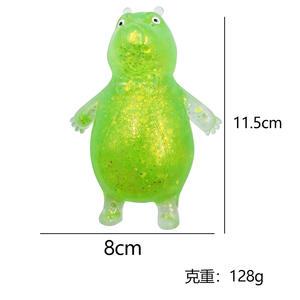 Divertidas Pelotas Antiestrés de TPR Suave con Forma de Oso, Juguetes Blandos para Apretar, Pelota de Estrés, Juguete Sensorial - Product Image 5