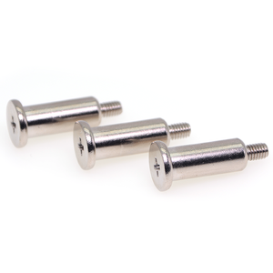 Vis à tête plate à embase limitée, à rainures cruciformes, en acier inoxydable et acier au carbone, moletées, sur mesure en usine - Product Image 6
