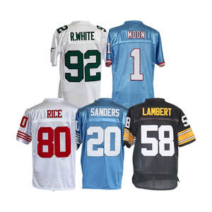 Venta al por mayor de camisetas de fútbol americano cosidas baratas 80 Rice 20 Sanders 8 Young 21 Sanders 32 <span class=keywords><strong>Harris</strong></span> 34 Jackson - Product Image 5