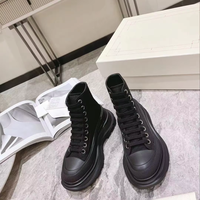 Baskets Skate Campus 00s Homme Femme de Qualité Supérieure, Noir Uni, Plates, Décontractées, Tendance Été Hiver, Chaussures en Toile pour l'Université
