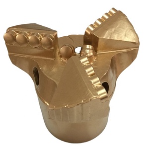 PDC ดอกสว่านสำหรับเจาะบ่อน้ำ PDC ดอกสว่านเจาะด้วยใบพัด3ใบมีด - Product Image 2