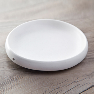 Plato de <span class=keywords><strong>cocina</strong></span> decorativo grueso, vajilla de cerámica <span class=keywords><strong>negra</strong></span> mate - Product Image 3