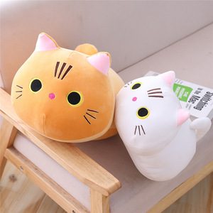 CHIQUE Cuscino Peluche a Forma <span class=keywords><strong>di</strong></span> Gatto Cartoonesco, Giocattolo Morbido e Carino, Disponibile all'Ingrosso - Product Image 2