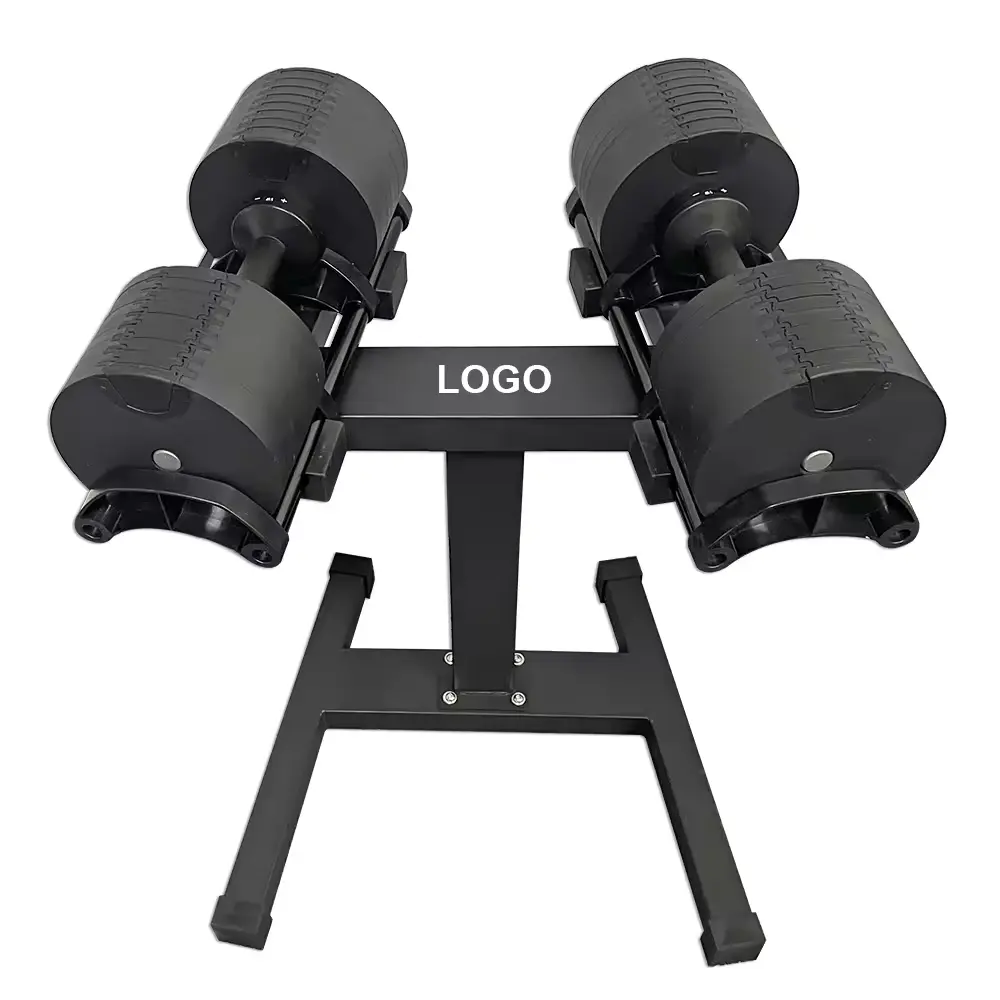 Factory directly Fitness Equipment Gym Weights Set Adjustable Dumbbell For Body Building with customized logo