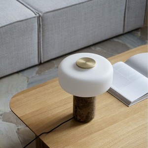 Desk Lamp Marble Base Touch Control LED <b>Light</b> Bedside Table Lamp For Bedroom Living Room Decor - Product Image 2