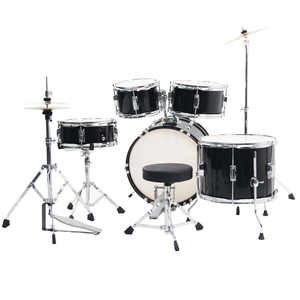 Nuevo Diseño 2025: Set de <span class=keywords><strong>Batería</strong></span> <span class=keywords><strong>Infantil</strong></span> Negro de Cinco Piezas de Alta Calidad Personalizado - Product Image 4