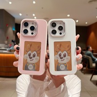 Coque de Téléphone Mobile de Luxe DIY avec Écran d'Encre Électronique NFC Intelligent et Plus Coloré pour iPhone 13 14 15 16 Pro Max en Verre et PC