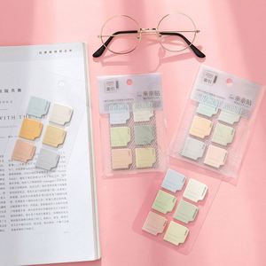 Multipurpose Stationery Mini Sticky Notes Creative School Supplies Label <b>Stickers</b> Morandi Colors - Product Image 1