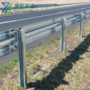 Barriere stradali rurali autostradali galvanizzate a due onde a forma di onde a guard a forma di W recinzione per la prevenzione delle collisioni stradali - Product Image 3