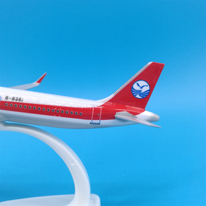 Modelo de Avión Airbus <span class=keywords><strong>A321</strong></span> de China Sichuan Airlines de 20 cm, Escala 1/200, de Aleación Fundida a Presión y Resina, Decoración de Escritorio con Ruedas y Soporte de Exhibición - Product Image 3