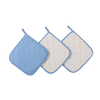 Ensemble de maniques en coton 100% éponge, résistant à la chaleur, pour la cuisine, la cuisson et la pâtisserie