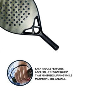 Raqueta de Pádel Profesional QINGYU SPORT de Carbono 3K, Raqueta de Pádel Personalizada con Espuma EVA para Tenis Playa, Raqueta de Pádel en Stock - Product Image 4