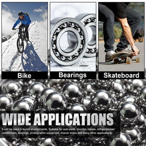 Aksesoris Berburu Presisi Khusus SAIGE Ketapel Bola Baja Solid -6mm 8mm 9mm 12.7mm Sampel Gratis Tersedia - Product Image 2