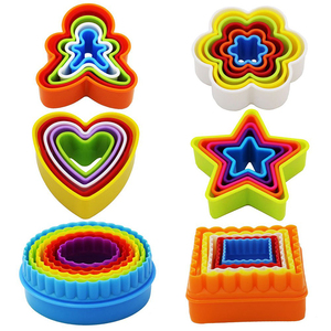 <span class=keywords><strong>Mini</strong></span> <span class=keywords><strong>emporte</strong></span>-pièce de légumes en forme de cœur, étoile ronde en plastique, <span class=keywords><strong>emporte</strong></span>-pièce de fondant pour enfants - Product Image 1