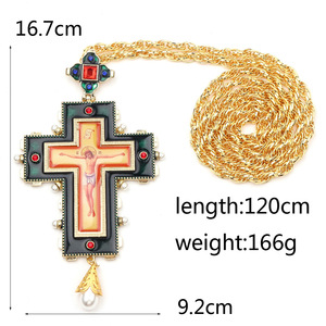 Женское колье с подвеской в виде креста - Product Image 3