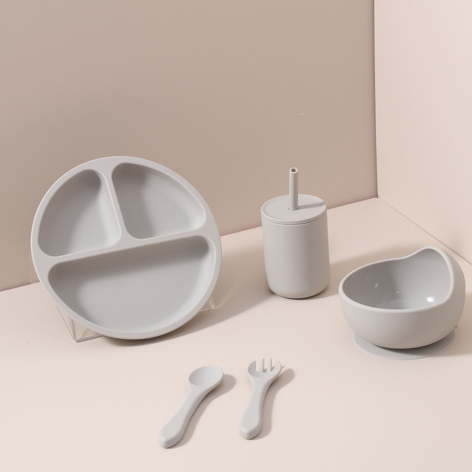 ชุดหย่านม | สีเทา