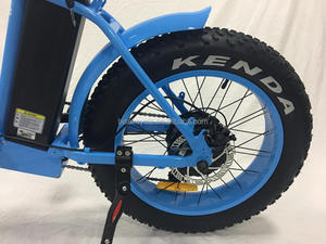 Bicicletta <span class=keywords><strong>Elettrica</strong></span> <span class=keywords><strong>Pieghevole</strong></span> OEM da 20 Pollici, Batteria al Litio 48V 500W/750W, 7 Velocità, Pneumatici Fat, Motore da 350W/750W - Product Image 5