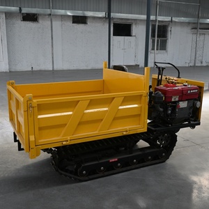 2 tấn tải tự tải với nâng Mini Dumper vườn vận chuyển bánh xích ánh sáng theo dõi vận chuyển xe tải - Product Image 5