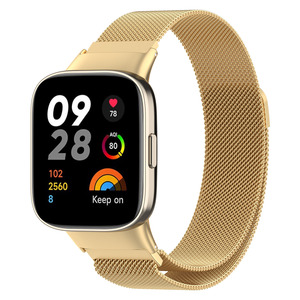 Coolyep, venta al por mayor, correas de reloj inteligente Milanesa De Lujo, correa de reloj de acero inoxidable transpirable para <span class=keywords><strong>Xiaomi</strong></span> <span class=keywords><strong>Mi</strong></span> <span class=keywords><strong>Watch</strong></span> <span class=keywords><strong>Lite</strong></span> 3 Redmi 3 - Product Image 2