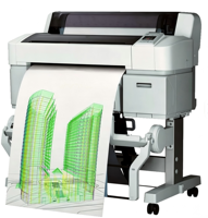 Imprimante Epson SureColor T3250 d'occasion A1 2880x1440dpi USB avec vitesse d'impression 5 couleurs de 35 secondes