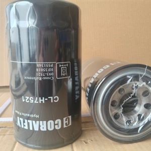 ตัวกรองน้ำมันไฮดรอลิกของเครื่องยนต์รถแทรกเตอร์ SH 66054 093-7521 HF35018 BT305 P551348 0937521สำหรับรถขุดเครื่องจักรกลการเกษตร - Product Image 1
