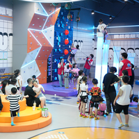 1600 m² technologie futuriste Style sport aventure parc labyrinthe intérieur parc d'attractions enfant Commercial intérieur aire de jeux salle de sport