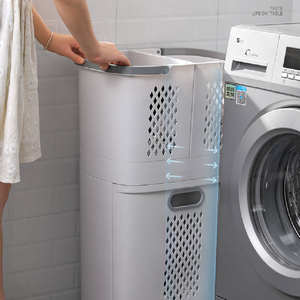 Scatola di immagazzinaggio in plastica di <span class=keywords><strong>alta</strong></span> qualità <span class=keywords><strong>per</strong></span> articoli da bagno <span class=keywords><strong>wc</strong></span> vestiti sporchi <span class=keywords><strong>per</strong></span> la pulizia forniture forma rettangolare <span class=keywords><strong>per</strong></span> uso domestico - Product Image 3