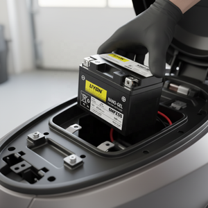 Batería de Alta Capacidad de 12V 5AH para Motocicletas de 125CC y 150CC, Repuestos y Accesorios para Scooters, <span class=keywords><strong>Precio</strong></span> de Fábrica para <span class=keywords><strong>BMW</strong></span>, Yamaha, Honda, Kawasaki - Product Image 5