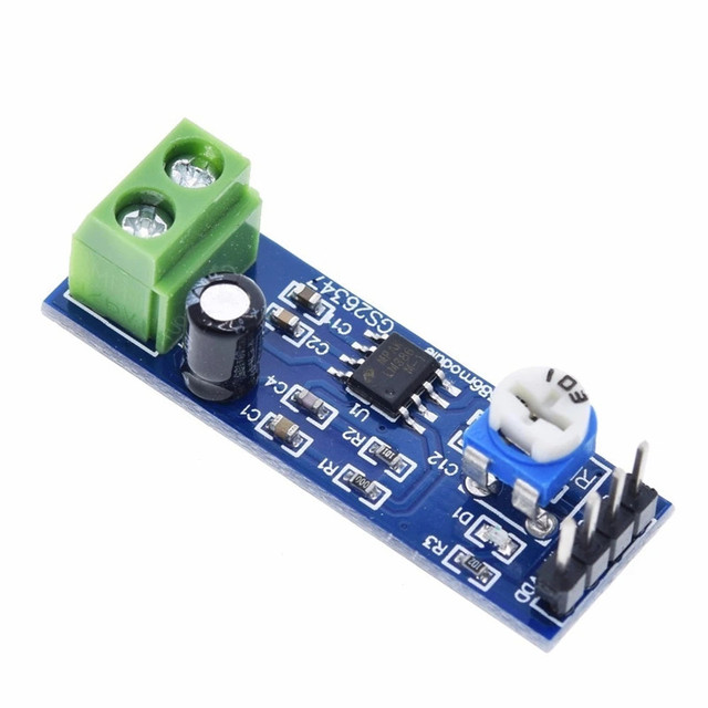 LM386 module 200 times gain audio amplifier module mono audio power amplifier board