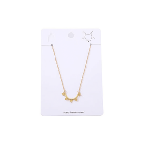 Collar con Colgante de Estrella de Cinco Puntas en Acero Inoxidable - Product Image 1