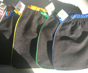 100% viscosa Scrubber doccia esfoliante strofinare pelle Wash Spa guanti da bagno per massaggio laterale del corpo Peeling guanti magici - Product Image 1