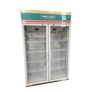 VICTORY KITCHEN 60% off commercial double porte grande capacité vitrine bouteille boisson pour équipement de restauration - Product Image 1