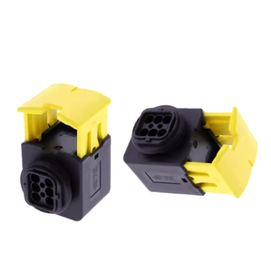 1-1418469-1 מחבר רכב 6 פינים, כיסוי אחורי, אנרגיה חדשה, עמיד למים, אטום, צמה חשמלית, תקע, אביזרים, שחור, מקורי - Product Image 1