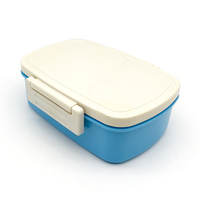 Boîtes à lunch écologiques réutilisables en forme de licorne, en plastique PP, boîte à lunch scolaire, boîte bento pour enfants et adultes avec compartiments
