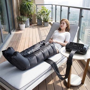 Dispositivo di Compressione Pneumatica, Macchina per Drenaggio Linfatico Sequenziale, Massaggiatore per <span class=keywords><strong>Gambe</strong></span> a 6 Camere per la Circolazione - Product Image 2