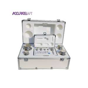 للبيع بالجملة مجموعات وزن معايرة توازن الفولاذ المقاوم للصدأ 1 ملغ-5 فئة E2/F1/F2/M1 لمعدات الوزن - Product Image 1