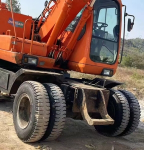 Excavadora de ruedas usada Doosan 150W DH150W DH150W-7 / Motor coreano de segunda mano Doosan DH 150 150W-7 Doosan150 - Product Image 4