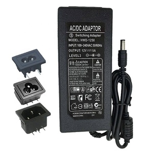 Bộ Nguồn AC DC 12V 24V 2A 3A 4A 5A 6A Bộ Chuyển Đổi Nguồn Để Bàn Bộ Chuyển Đổi Nguồn Ac Sang Dc Bộ Nguồn 12V 5 Amp - Product Image 1