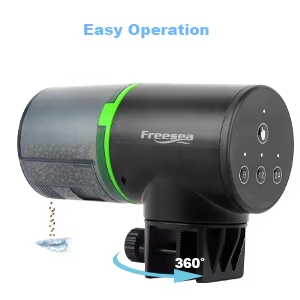 Verkochte Beste <span class=keywords><strong>Online</strong></span> Winkel <span class=keywords><strong>Aquarium</strong></span> Oplaadbare Vis Feeder Smart Small Size Automatische Viskweekapparatuur Visvoeder Te Koop - Product Image 2