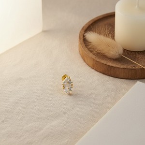 HGC 316 L 16G 18G 16G 14G Pendiente de parte trasera plana con circonita cúbica rectangular, <span class=keywords><strong>Piercing</strong></span> Labret, <span class=keywords><strong>Piercing</strong></span> <span class=keywords><strong>Helix</strong></span>, <span class=keywords><strong>Piercing</strong></span> Daith, Joyería clásica para <span class=keywords><strong>piercing</strong></span> de oreja - Product Image 1