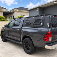 Capot de benne en alliage d'aluminium pour Toyota Tacoma TRD Off-Road 2016-2026 5FT, étanche, verrouillable, sans perçage, ajustement sur mesure
