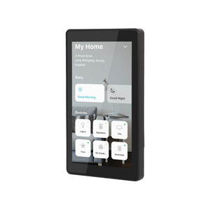 Panneau de commande intelligent interactif Portworld 5,5'' pour <span class=keywords><strong>garage</strong></span>, voiture, camping-car, usage domestique - Écran OLED, construction métallique, application WiFi, écran tactile - Product Image 2