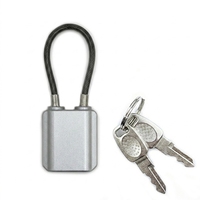 Cadenas fiable SKG-528 en alliage de zinc avec câble en acier haute résistance pour casiers de gym, de sport et la sécurité des sacs à dos
