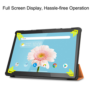 <span class=keywords><strong>Custodia</strong></span> a libro in pelle PU per tablet <span class=keywords><strong>Lenovo</strong></span> <span class=keywords><strong>Tab</strong></span> <span class=keywords><strong>M10</strong></span> TB-X505F/X505X/X605F, con supporto multi-angolo a tre pieghe e funzione Smart Case - Product Image 3