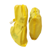 EN14126 TYPE PB3B Couvre-chaussures jetables imperméables jaune vif