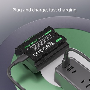 Batterie numérique rechargeable Li-ion PUJIMAX 7.4V 2550mAh Type C NP-W235 pour appareil photo Fujifilm Fuji X-T4 <span class=keywords><strong>GFX</strong></span> 100S X-T5 X-H2 3.4 - Product Image 5